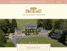 Tablet Screenshot of cullodenhouse.co.uk